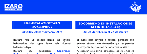Curso Socorrismo – Febrero