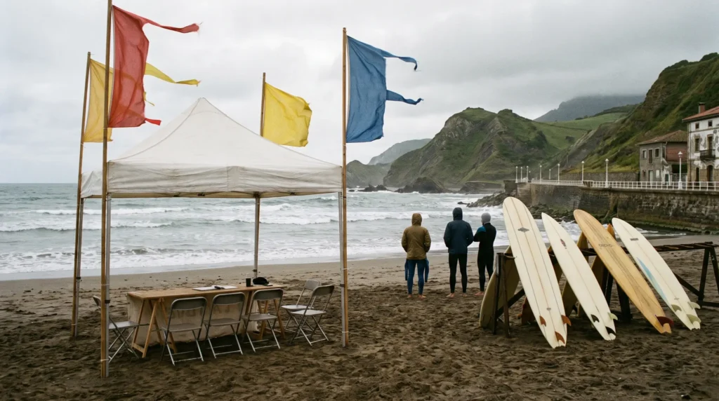 Surf txapelketa Zarauzko hondartzan