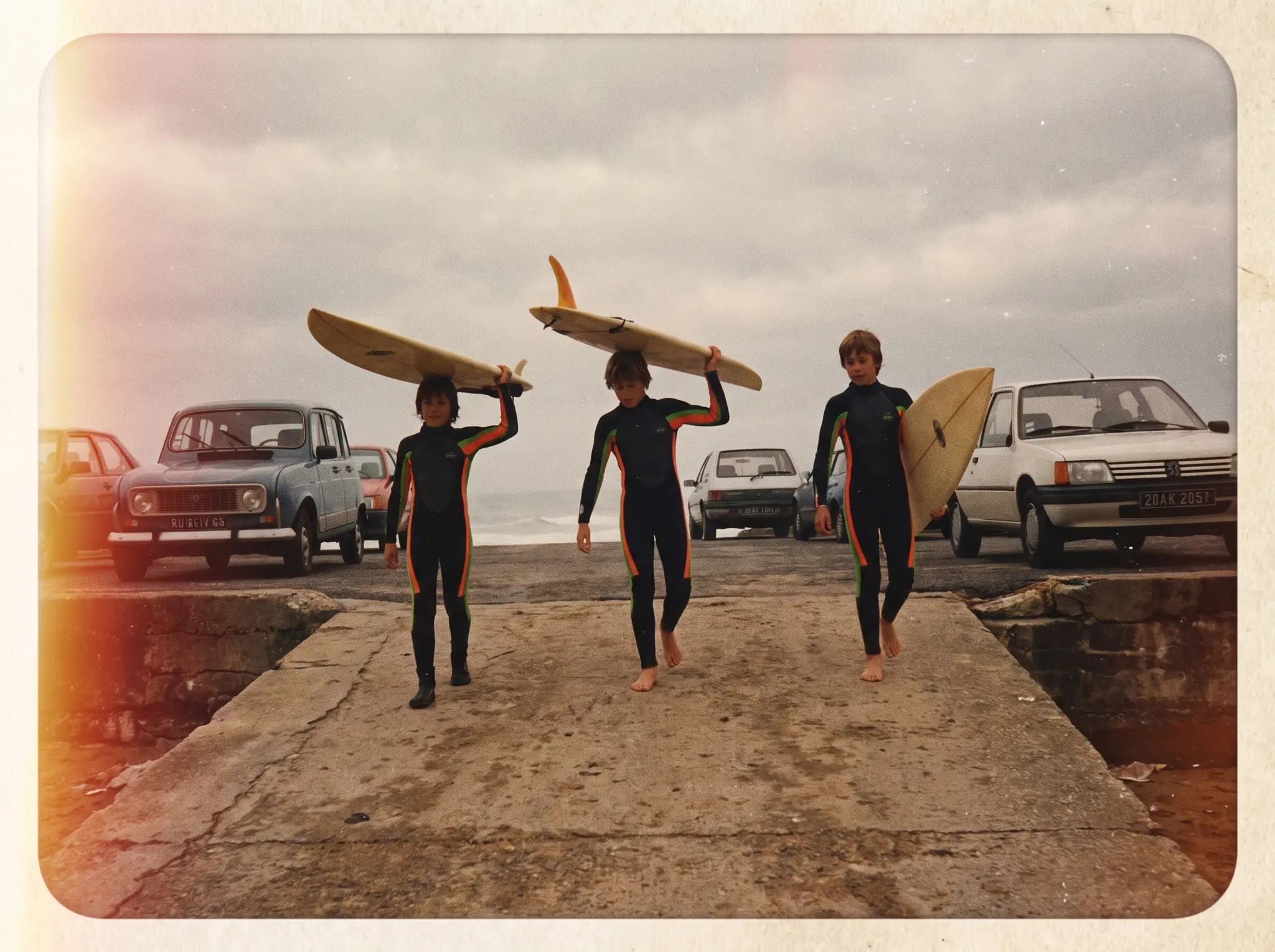 1988: lehen surflariak Zarautzen