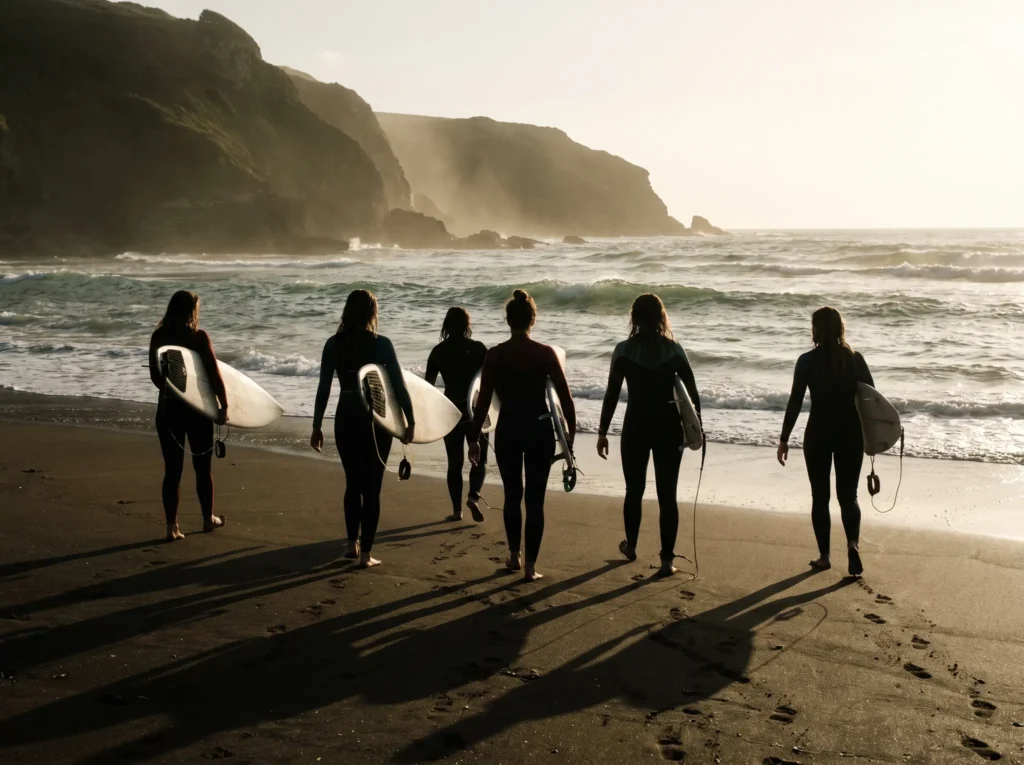 Emakumea Surflari topaketa